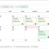Daily bookings (backend)